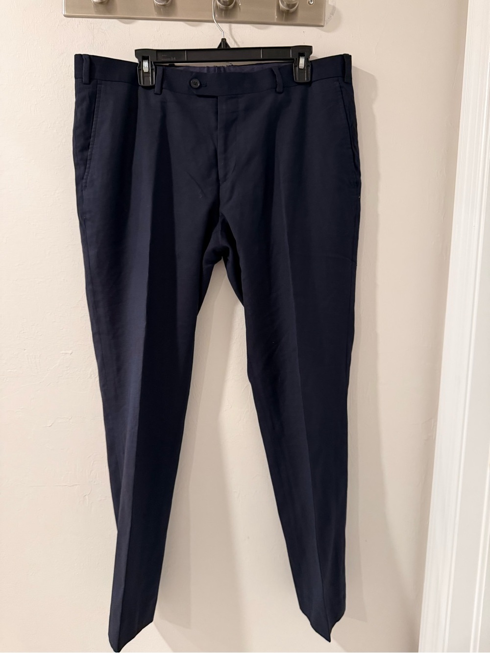 Charles Tyrwhitt Navy Pants - Slim Tailored Fit